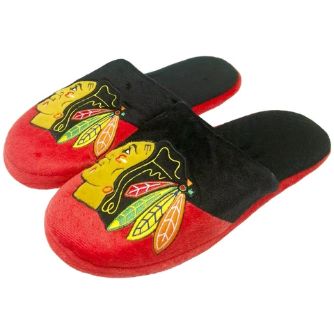 Chicago Blackhawks Men's Colorblock Slide Slippers Cover