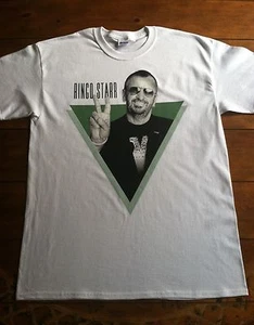 Ringo Starr 2014 Tour T Shirt - Size Large - The Beatles NWOT - Picture 1 of 2