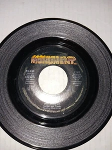 Larry Gatlin - Kiss It All Goodbye 45rpm 7" Vinyl 1977 Monument US VG - Picture 1 of 2