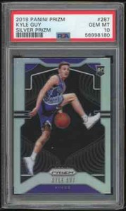 2019-20 Kyle Guy Panini Prizm Silver Rookie RC PSA 10 #287