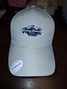 Tommy BAHAMA GOLF Light Tan Adjustable Cap Hat NEW - Picture 1 of 9