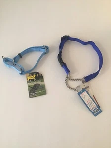 No Slip Martingale 14” Adjustable Nylon Dog Collar & Coastal 18” Training Collar - Picture 1 of 1