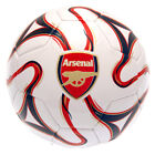 ARSENAL FC COSMOS DESIGN SIZE 5 WHITE FOOTBALL - OFFICIAL GIFT, KIDS BALL