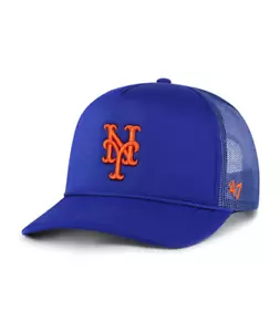 Snapback camionista maglia anteriore schiuma blu marca New York Mets '47 - Foto 1 di 2
