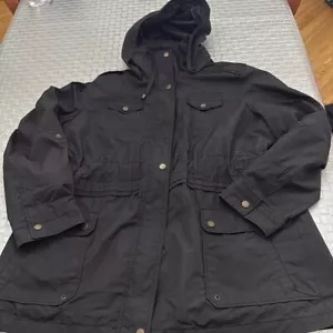 APT 9 black rain/spring jacket size xl - Picture 1 of 14