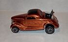 Mattel Hot Wheels Redline 36 Ford Coupe. Color Metallic Copper.