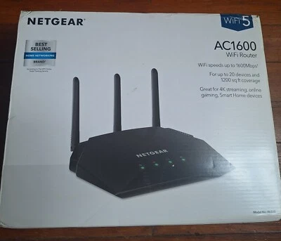 NETGEAR WiFi Router (R6330) - AC1600 Dual Band Wireless Speed (up to 1600 Mbps) - Image 1 of 4