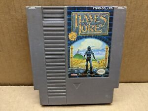 Original/Authentic Times of Lore for Nintendo NES Tested, works great. Toho