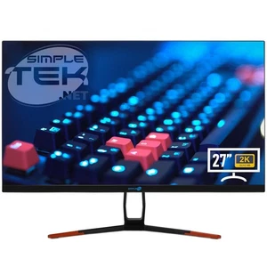 27" 2K Monitor Screen Panel HDMI Computer Console PC PS4 PS5 XBOX - Picture 1 of 10