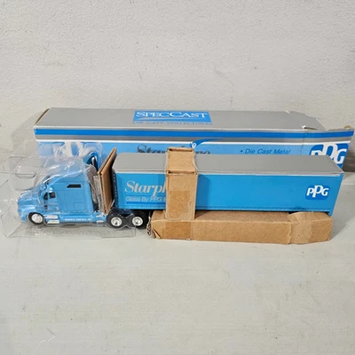 Литой под давлением трактор SpecCast 30204 PPG Industries 1:64 Kenworth T2000 с прицепом - Изображение 1 из 4