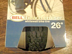 Bell 26" x 1.75 - 2.125 Beach Cruiser Whitewall Retro Profil Style Fahrradreifen - Bild 1 von 4