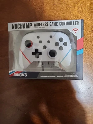 NuChamp Wireless Game Controller BLACK - Nintendo Switch, Brand New - Image 1 of 4