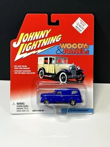 Johnny Lightning Woody's And Panels 40 Ford Sedan Delivery New On Card - Bild 1 von 15