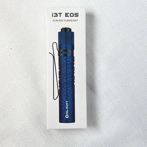 Linterna Olight i3T EOS Molinete Azul 180 Lúmenes Interruptor Trasero Slime EDC - Imagen 1 de 2