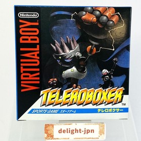 Virtual Boy TELEROBOXER Japan Import Nintendo Japanese TELERO BOXER OFFICIAL