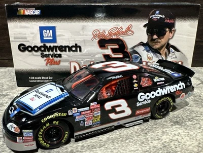 Dale Earnhardt GM Goodwrench Service Plus 1999 signo 1/24 acción NASCAR diecast Foto 1 de 4