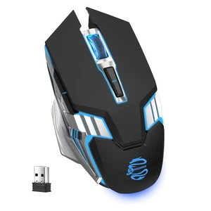 Bluetooth Mouse, Rechargeable USB Wireless and BT5.0/3.0 Dual Mode Mouse with... - Picture 1 of 7