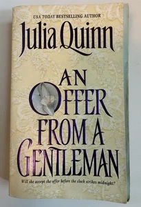 An Offer from a Gentleman Julia Quinn Bridgerton #2 Stepback PB 2001 1st print - Picture 1 of 12