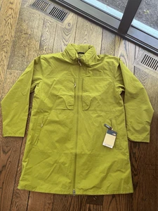 The North Face Trench Coat Size XL Womens M66 Tech Green Moss Full Zip $230 - Picture 1 of 6