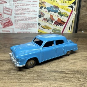 Dinky Toys Studebaker 172 in Blue Vintage Diecast Car Made in England - Picture 1 of 17