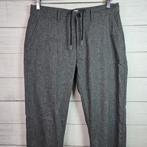 TAYLOR STITCH The Carmel Pant Gray Birds Eye Wool Men’s Size 29 Drawstrings - Picture 1 of 11