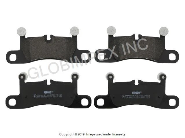 PORSCHE (2011-2014) Brake Pad Set REAR FERODO + 1 YEAR WARRANTY - Image 1 of 1