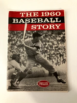 The 1960 Baseball Story MLB Vintage Publication presented by Phillies Cigars - Image 1 of 2