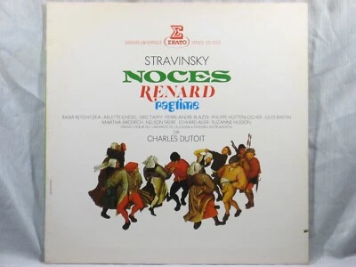 Igor Stravinsky - Noces, Renard, Ragtime - Charles Dutoit - Erato STU 70737 - Image 1 of 4