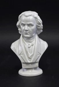 9942534 Porzellan Büste Beethoven weiß Wagner & Apel H15,5cm - Bild 1 von 4