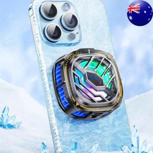 Magnetic & Back Clip Semiconductor Radiator Three-Speed Adjustable RGB for PUBG - Afbeelding 1 van 18
