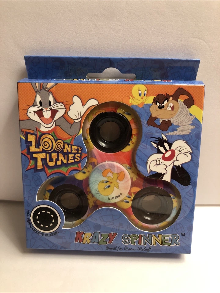 Tweety Bird Fidget Spinner Krazy Spinners Looney Tunes 1 Case of 16 Dozen 192pcs