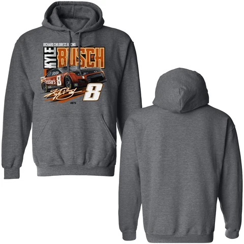 Kyle Busch 2023 Checkered Flag Sports #8 Cheddars Pit Road Hoodie Cover