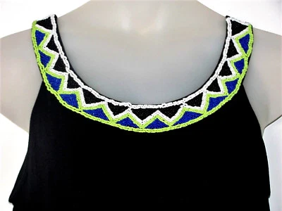 NWT Beaded Neckline JESSICA Soft Knit A line Top Size 2X 22/24 Foto 1 de 2