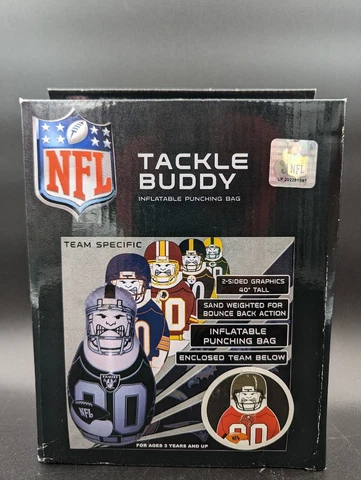 Fremont Die Tackle Buddy NFL Inflatable Punching Bag Tampa Bay Buccaneers NIB Cover