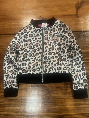 Jaqueta bombardeiro LOL Surprise Remix reversível rock n roll estampa chita XS 4/5 - Imagem 1 de 4