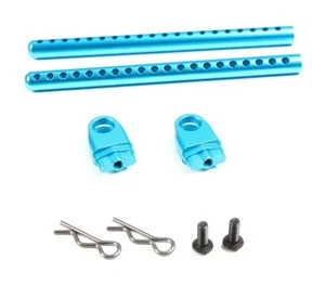 TUNING ALUMINIUM KAROSSERIEHALTER (HINTEN) -> VERSTELLBAR <- FÜR TAMIYA TT-02 - Bild 1 von 1