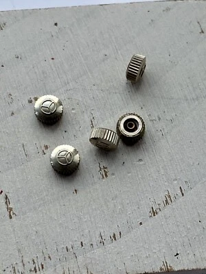 Nuevo de Lote Antiguo Rodania Crown 4.9 X 2.7 Mm Grifo 0.9 Tubo 2.0 - 2.5 Mm Color Plata Foto 1 de 2