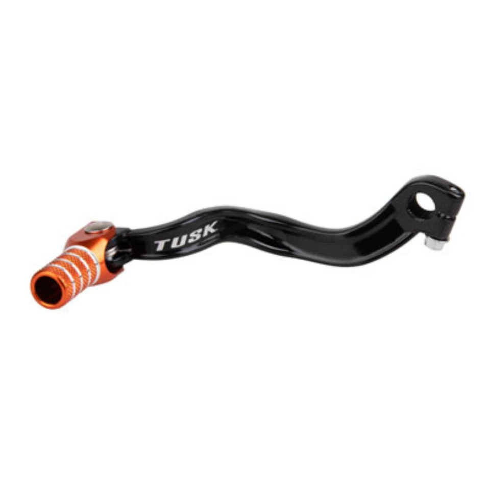 Palanca de cambios plegable Tusk punta negra/naranja para KTM 65 SX 1998-2008 Foto 1 de 1