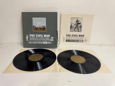 The Civil War Eastman Wind Ensemble Frederick Fennell, Martin Gabel 2 LP Record Foto 1 de 4