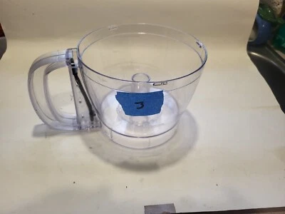 Black + Decker FP1600b FP1800b Food Processor Work Bowl Used Workbowl Plastic 3 - Image 1 of 3