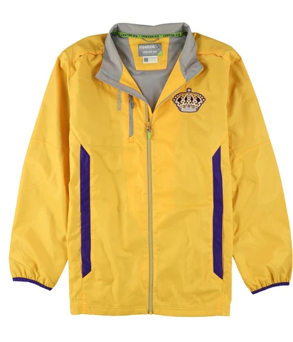 Reebok Mens LA Kings Rink Jacket, Yellow, Small Cover