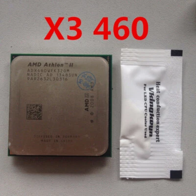 AMD Athlon II X3 460 3.4 GHz 3-Core Processor Sockel AM3 AM2+ CPU ADX460WFK32GM - Image 1 of 2