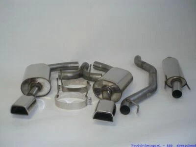 FMS 3 Pulgadas 76mm Duplex Acero Inoxidable Opel Vectra C GTS OPC 2.8T V6 188/206kW - Imagen 1 de 3