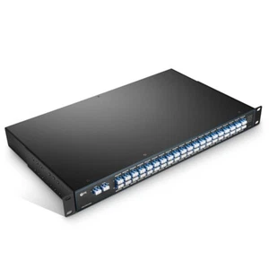 FS 40 Channels DWDM Mux Demux FMU-D402160M3 3.5dB Typical IL, LC/UPC, Dual Fiber - Picture 1 of 6