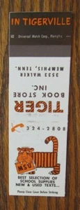 FÚTBOL: 1971 MEMPHIS STATE TIGERS CALENDARIO DE FÚTBOL DEPORTES MATCHBOOK CUBIERTA -F9 - Imagen 1 de 2