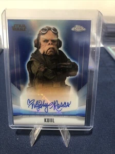MISTY ROSAS AS KUIIL 2024 TOPPS CROMO STAR WARS VERDE AUTO /150 - Foto 1 di 24