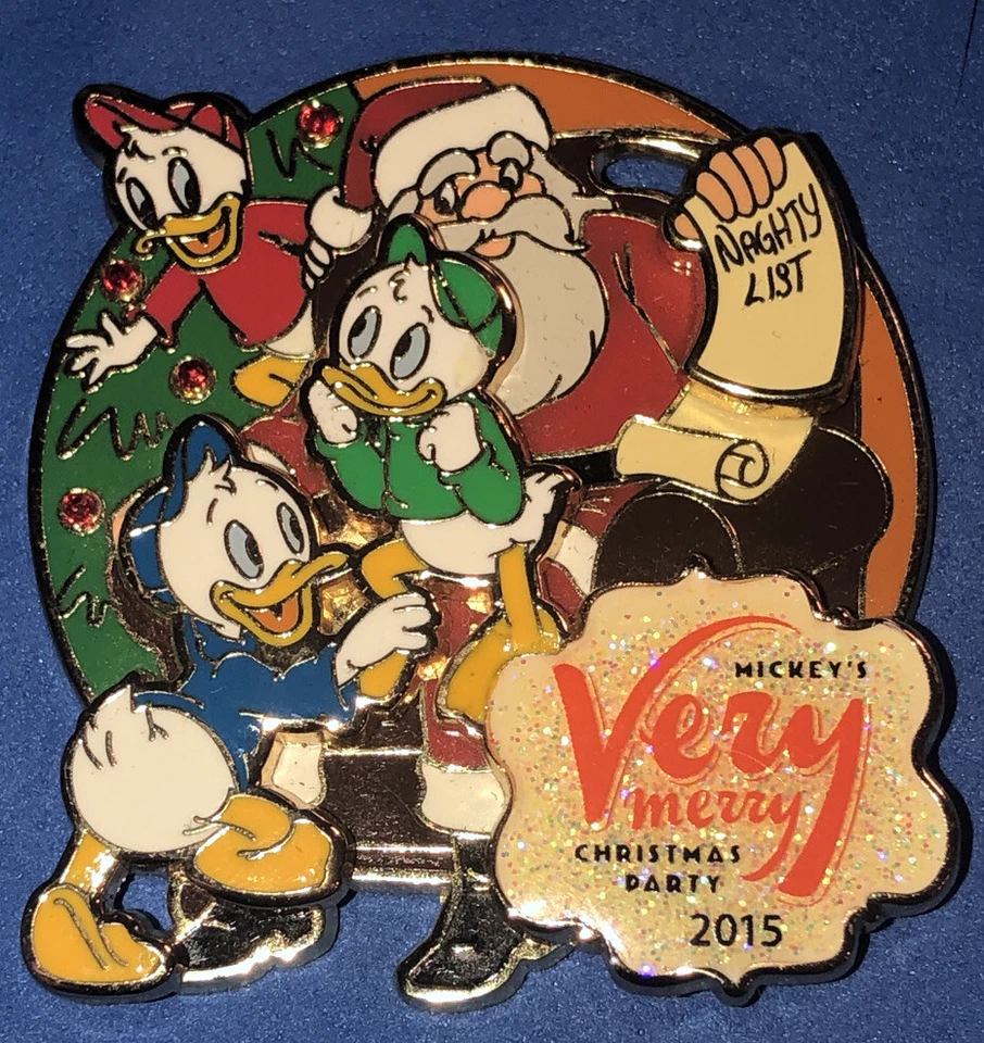 ЗНАЧОК ПЛЕМЯННИКА ПЛЕМЯННИКА DISNEY WDW 2015 MICKEYS VERY MERRY CHRISTMAS PARTY LE 3000 - Изображение 1 из 1
