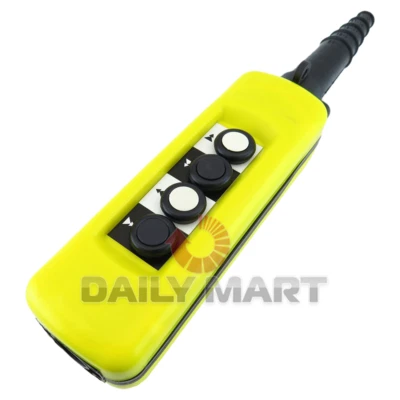 Nuevo En Caja XAC A491 Colgante Estaciones de Control Grúa 2 Velocidades 4 Botones Interruptor Foto 1 de 3