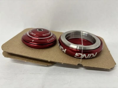 Novo Fone de Ouvido Chris King InSet i7 - 1-1/8 - 1.5" ZS44/EC44mm *Vermelho* - Imagem 1 de 3