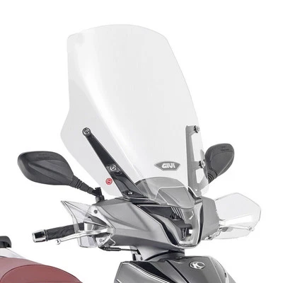 Parabrezza per attacchi Originali KYMCO People S 125 150 200 Givi 2020 2021 2022 - Immagine 1 di 4